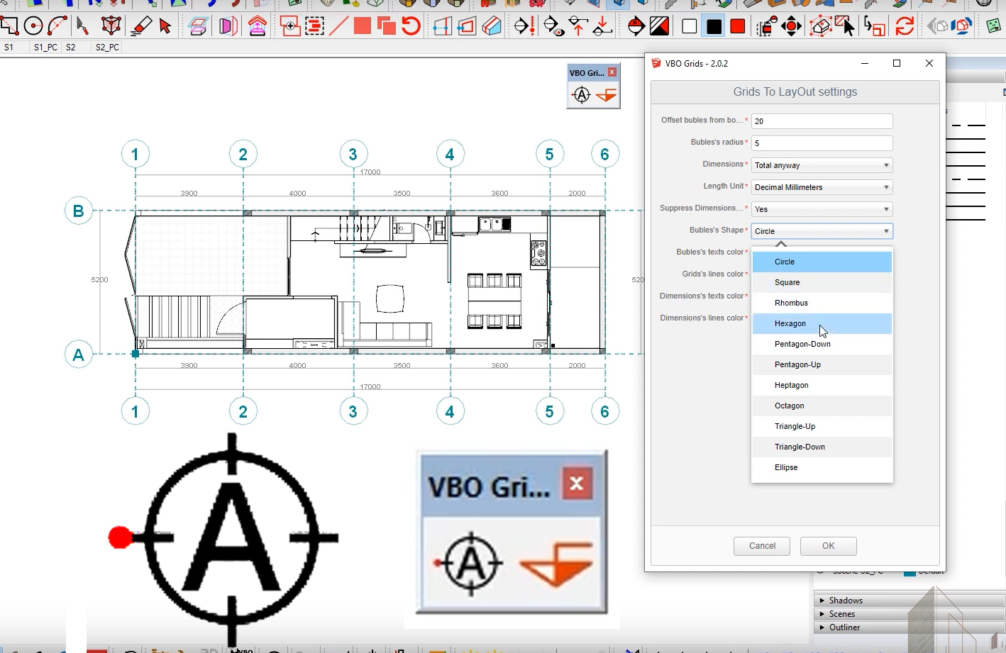 VBO GRIDS